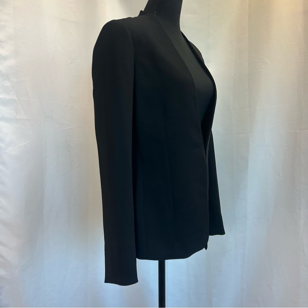 Dkny Black Fitted Structured Tailored Cinched Dee… - image 2